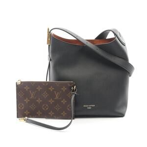 Louis Vuitton Lowkey Hobo Shoulder Bag Taurillon Leather Black
